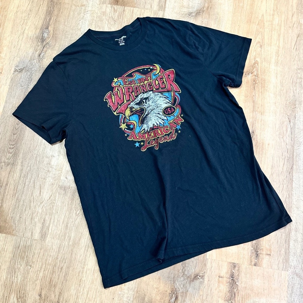 WRANGLER | Men's American Legend Eagle USA America Graphic T-Shirt, Size‎ XL